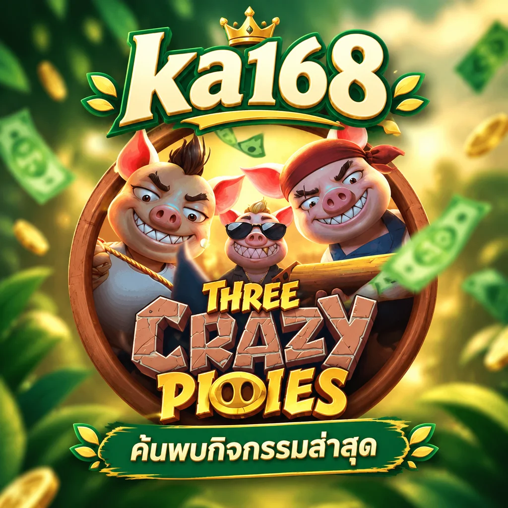 ka168 · Three Cz Pigs · ภาพเกม